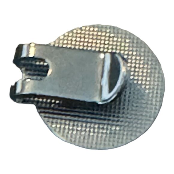 Bitcoin Golf Design Black Ball Marker with Hat Clip -New! - Picture 4 of 4